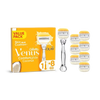 Venus ComfortGlide women's razor with coconut and Olay 8 blades (British brand)