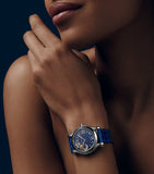 Chopard Happy Sport watch 36mm with diamonds and charms, imported from the UK