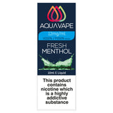 Aqua Vape Fresh Menthol E-Liquid 12mg GOODS ASDA   