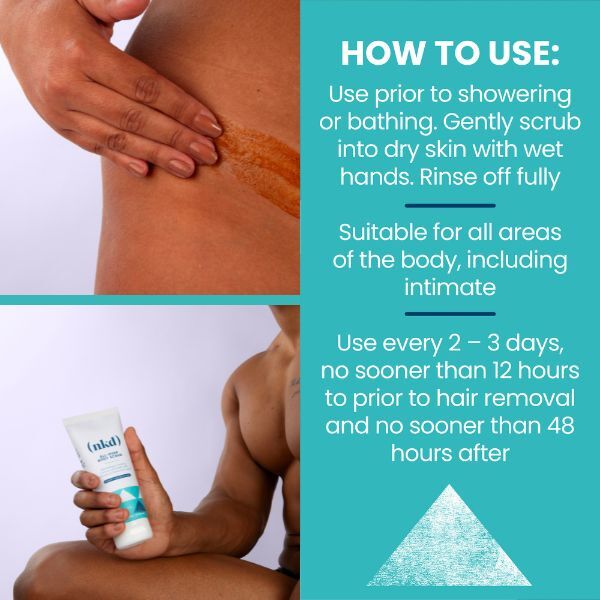 nkd All Over Body Scrub 200g - British product