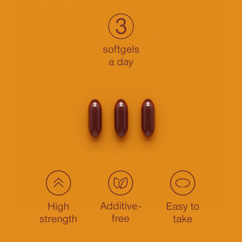 SuperSelf pumpkin seed oil supplement 3000mg 90 softgels, imported from the UK
