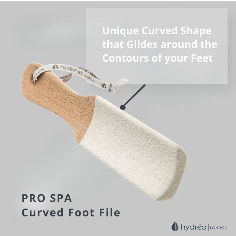 Ceramic micro crystal curved foot file, UK version