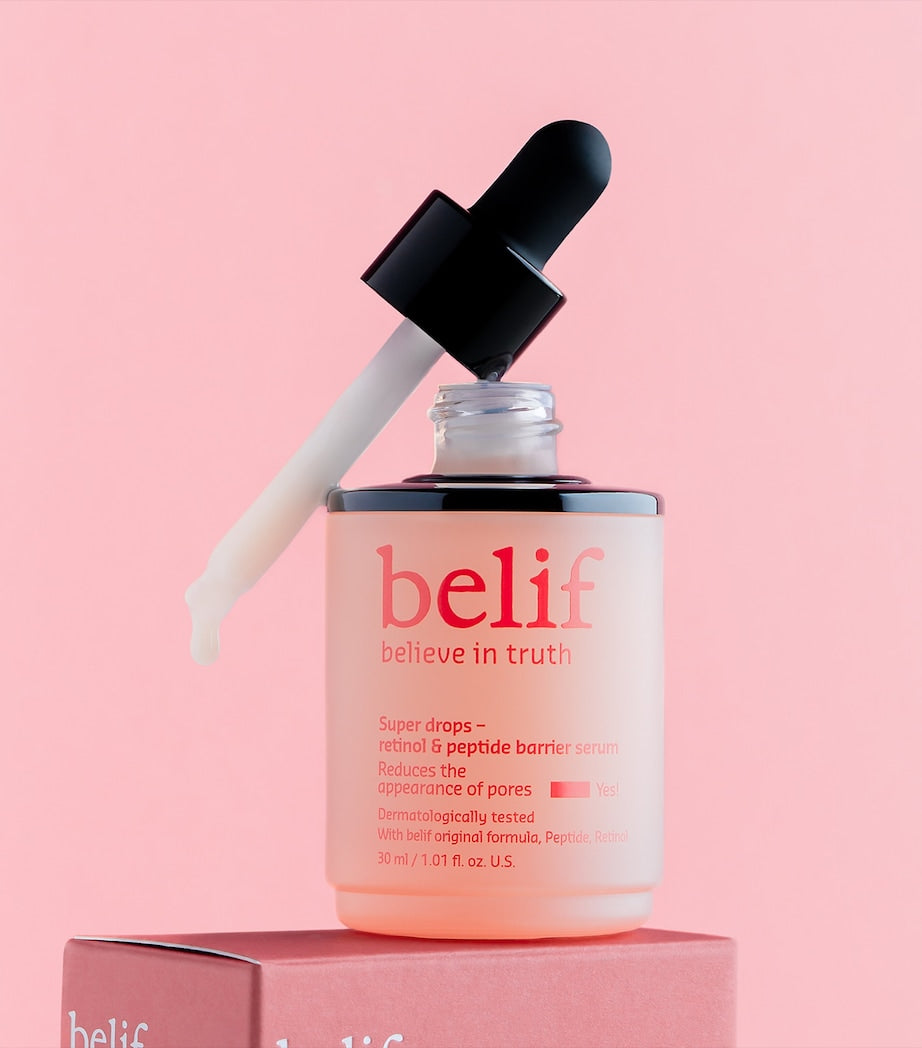 Belif Super Drops Retinol & Peptide Barrier Serum 30ml (British brand)