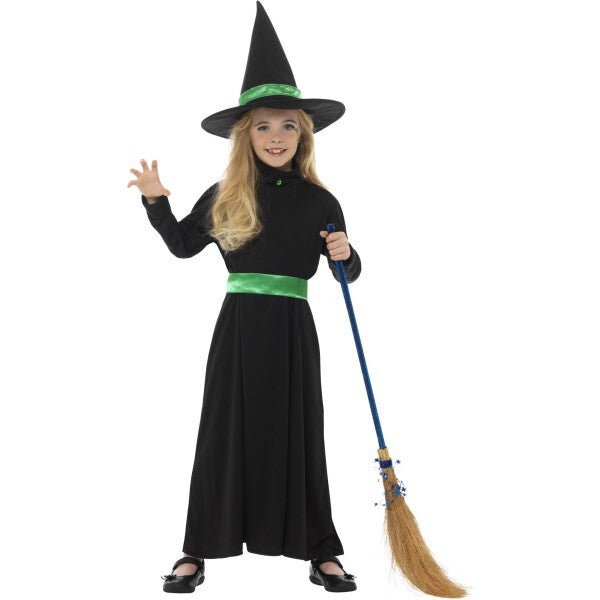 Smiffys Wicked Witch Costume black - British product
