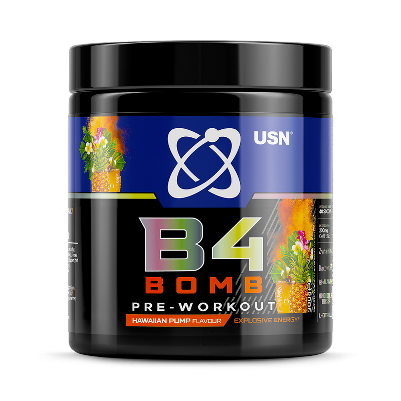 USN B4 Bomb Pre-Workout Hawaiian Pump 300g - 999307