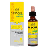 Nelsons Bach Rescue Plus Vitamins Lemon Flavour Drops 20ml Flower Remedies Holland&Barrett   