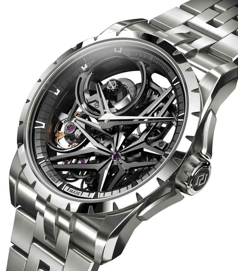 Roger Dubuis Excalibur Monobalancier titanium watch 42mm (British brand)