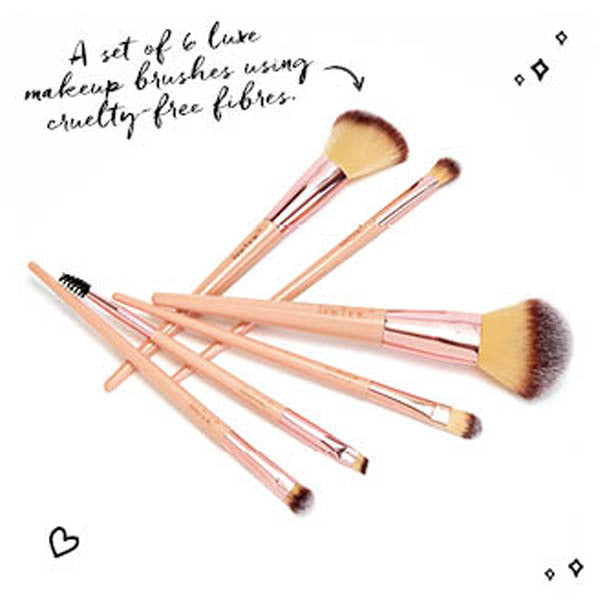 Technic Everyday Flawless makeup brush set (British brand)