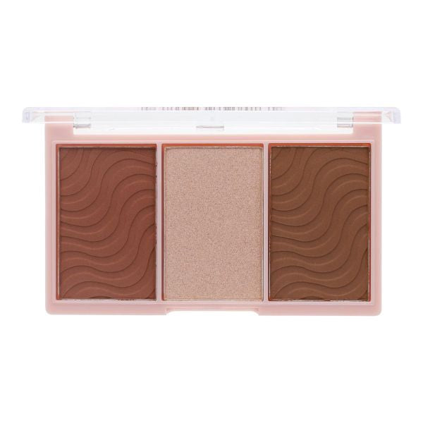 Sunkissed mini contour face trio palette 12.6g, UK version