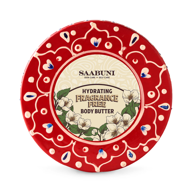Fragrance free body butter with jojoba oil - British product