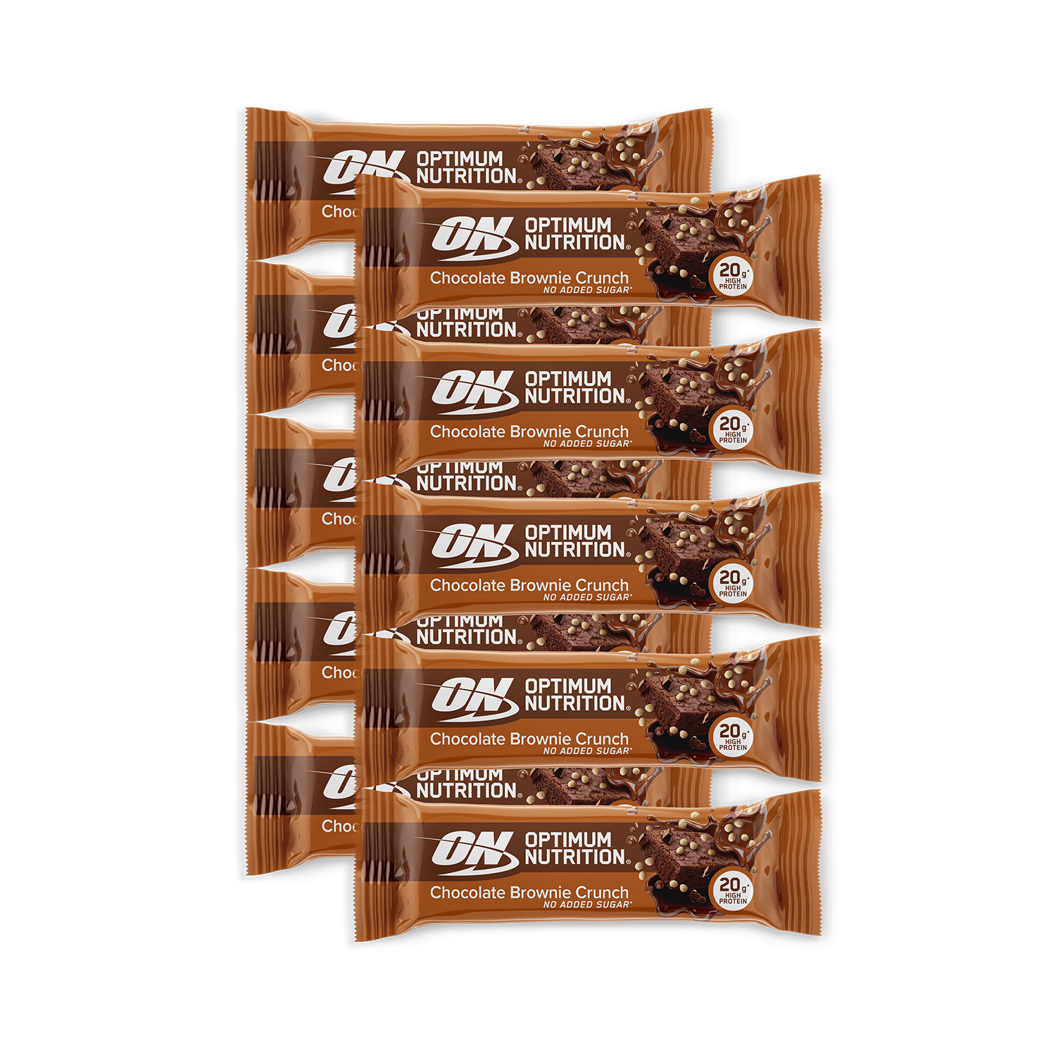 Optimum Nutrition Chocolate Brownie Crunch protein bar 10x65g - British product