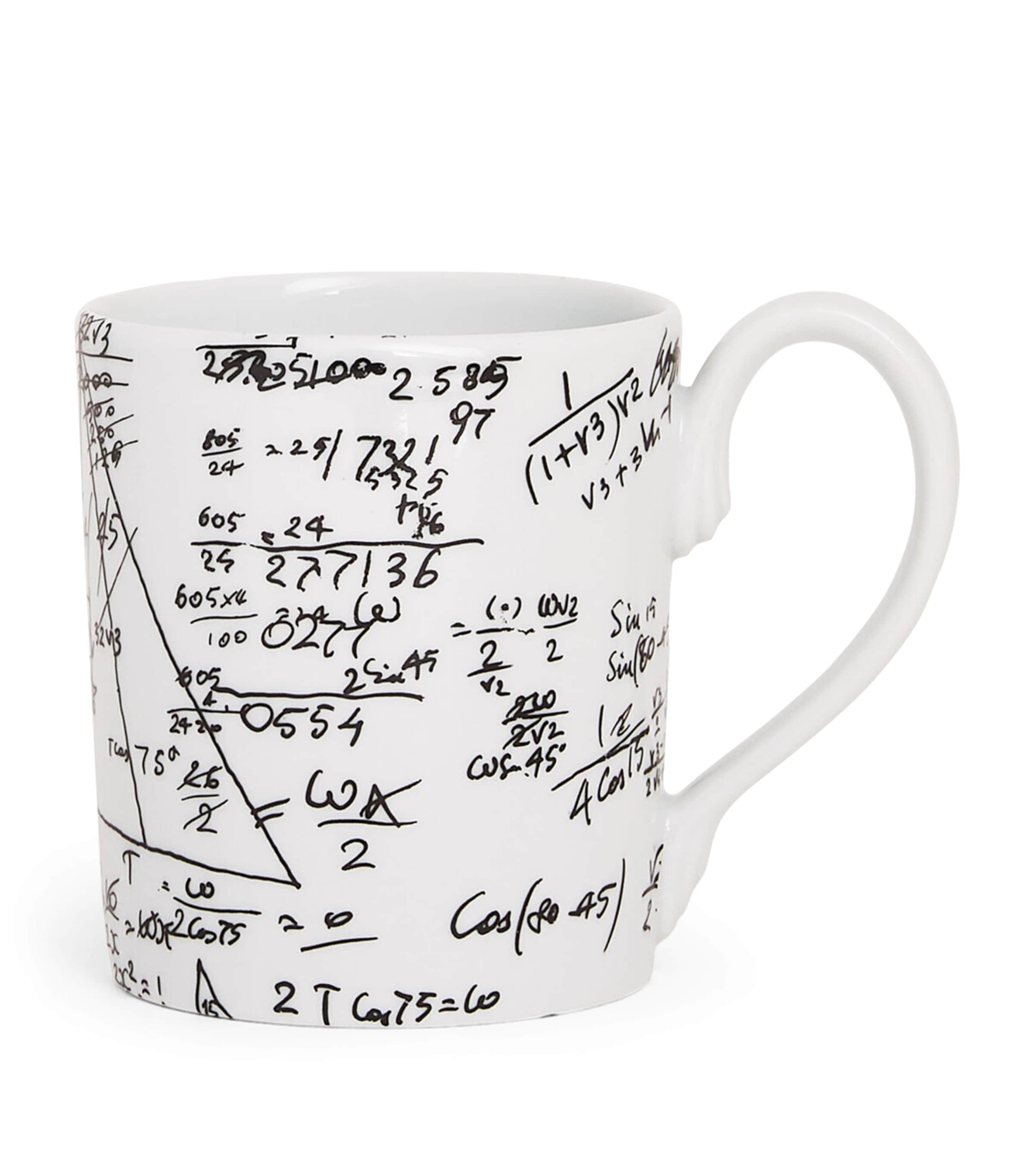 Fornasetti mathematical formulae porcelain mug - British product