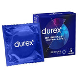 Durex Originals Extra Safe Condoms Regular Fit 3s GOODS Superdrug   