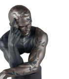 Lladró Him porcelain figurine with metal accents, UK version