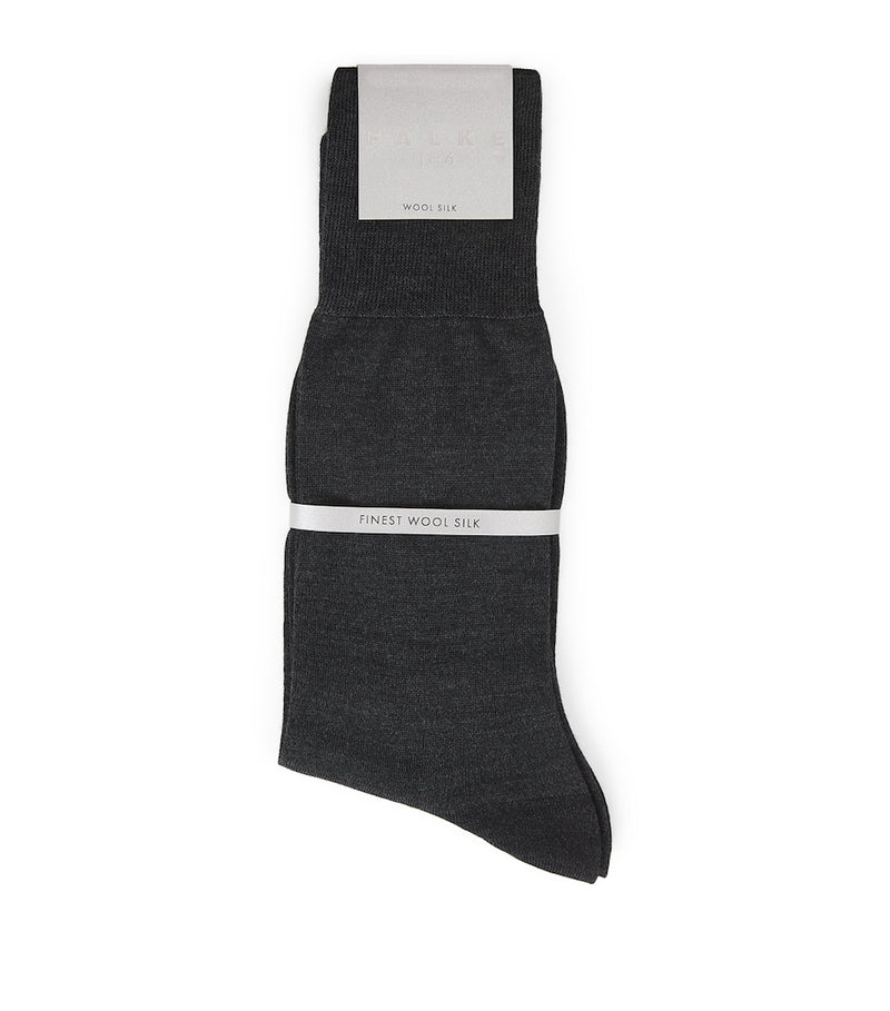 Falke No.6 socks wool silk blend (British brand)