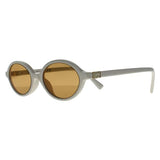 Miu Miu MU04ZS white women sunglasses oval silhouette (British brand)