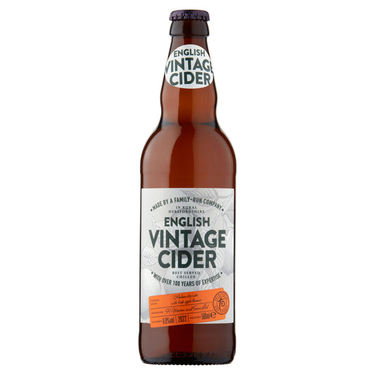 Sainsbury's Vintage Cider, Taste the Difference 500ml GOODS Sainsburys   