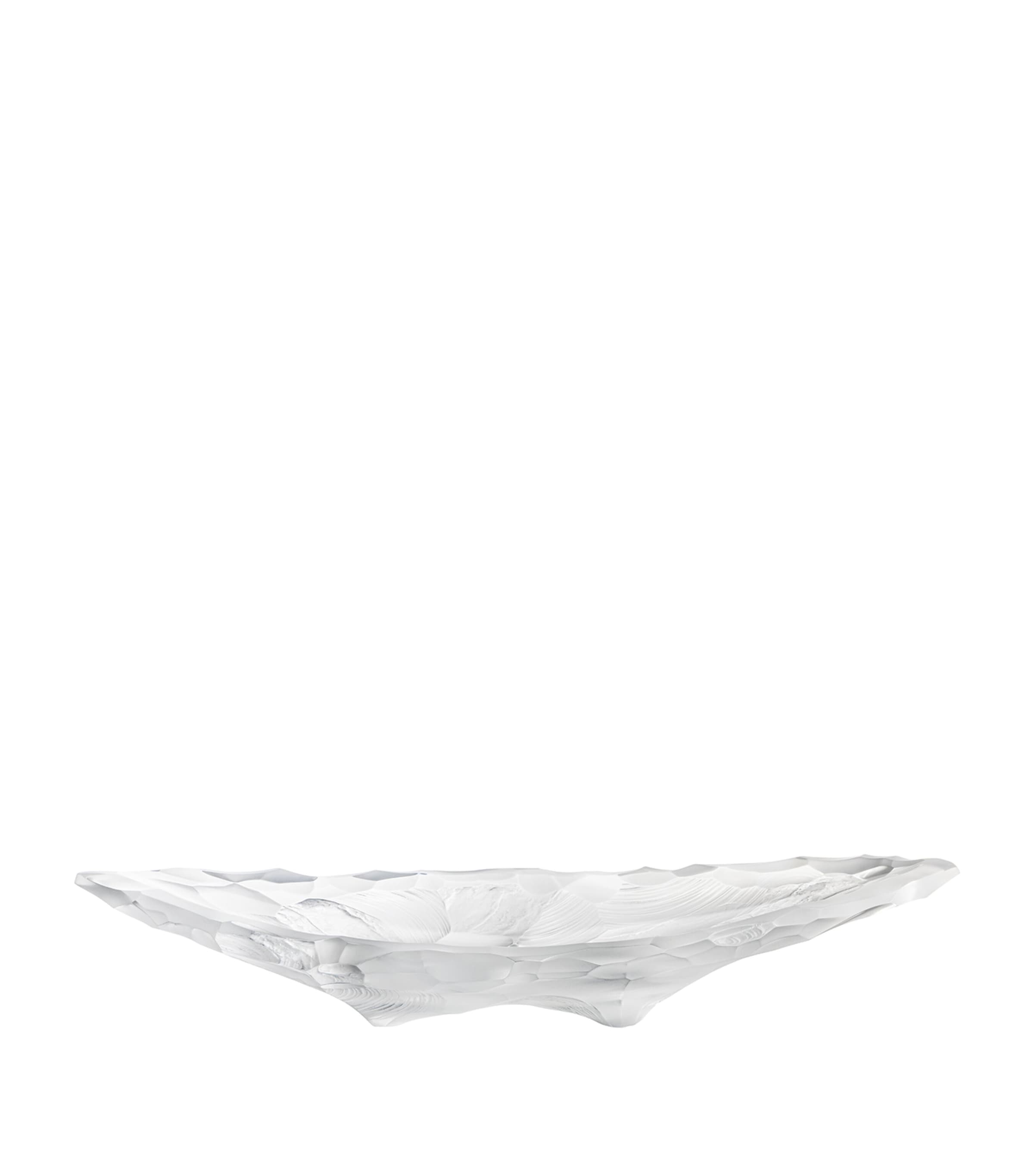 Lalique crystal Silex bowl 65cm, UK version