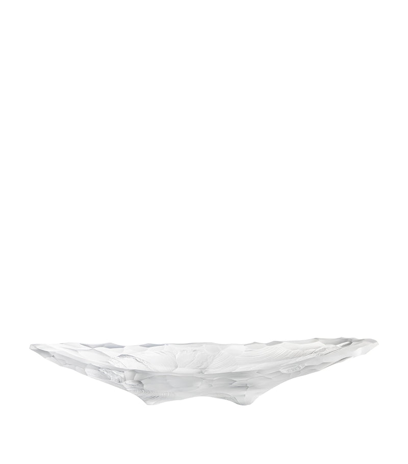 Lalique crystal Silex bowl 65cm, UK version