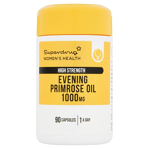 Evening Primrose Oil 1000mg High Strength 90 GOODS Superdrug   