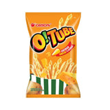 Orion O!Tube Potato Snacks cheddar cheese flavour - British product