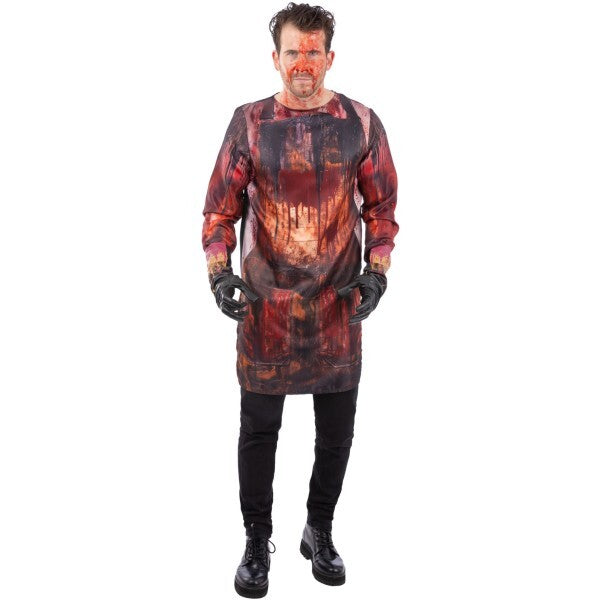 Smiffys Massacre Man costume kit top and gloves, UK version