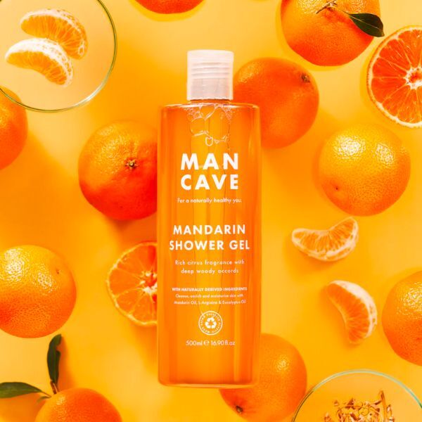 ManCave Mandarin Shower Gel  500ml GOODS Superdrug   