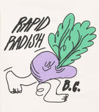 Bobo Choses organic cotton Rapid Radish T-shirt for ages 6-7 years - British product
