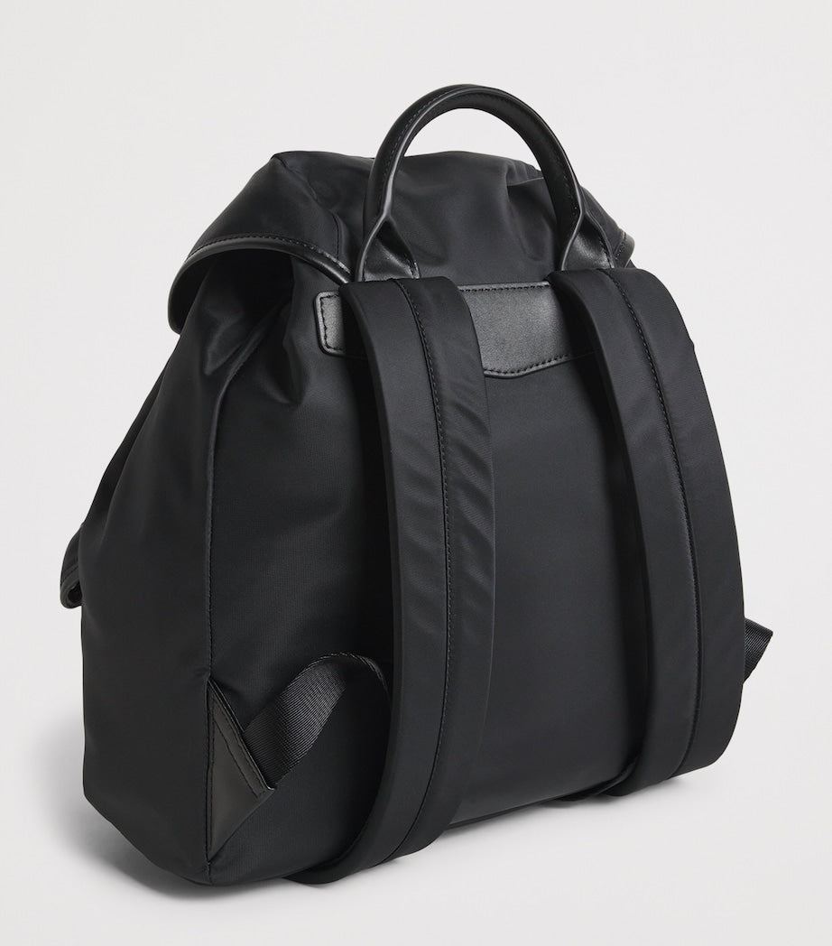 Emporio Armani Logo backpack with adjustable straps UK version