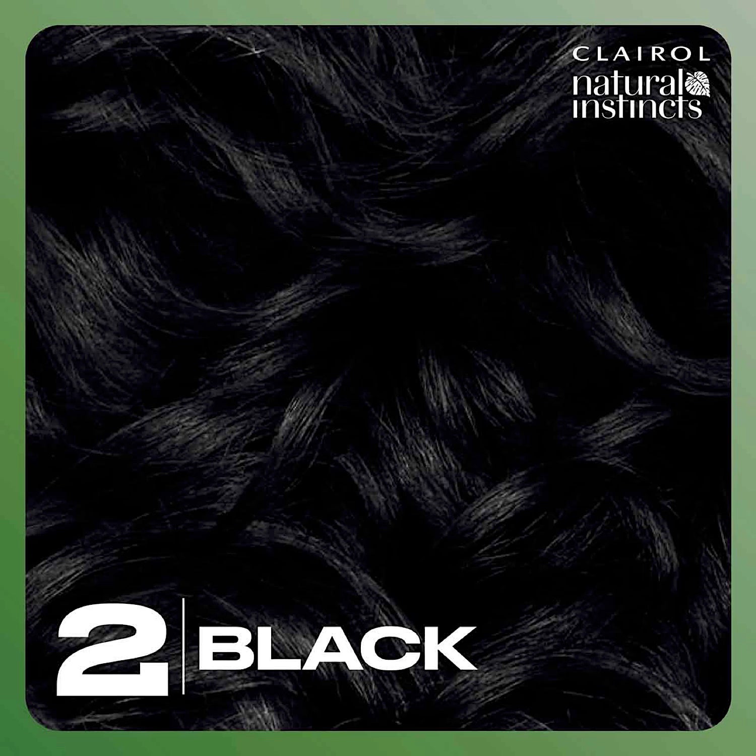 Clairol Natural Instincts Black 2 hair dye, imported from the UK
