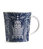 Harrods Knights of Brompton Road bone china mug, UK version