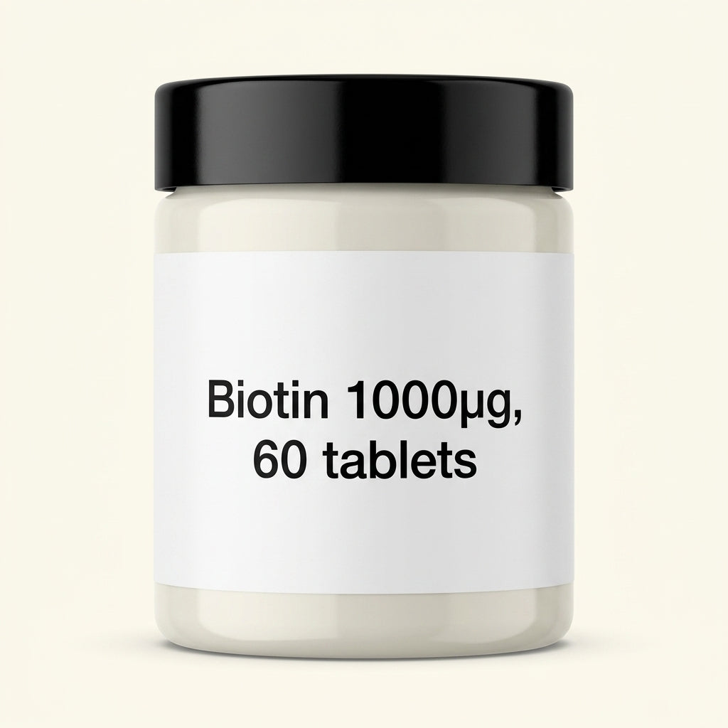 Holland & Barrett Biotin 1000ug 60 tablets, UK version