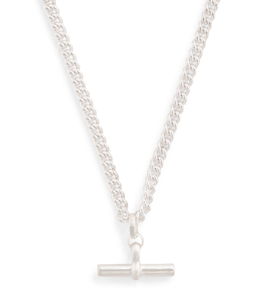 Tilly Sveaas sterling silver Curblink chain necklace - British product