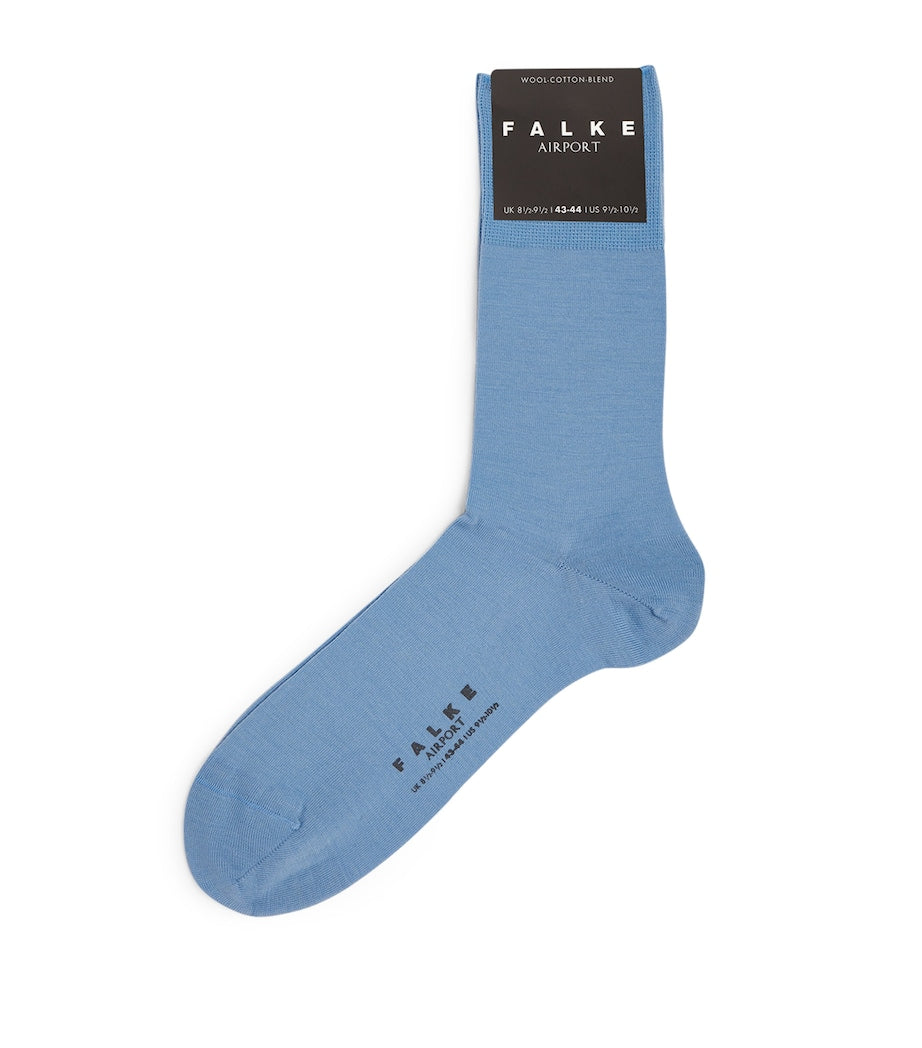 Falke Airport City Socks premium wool and cotton blend, imported from the UK
