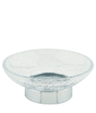 ZODIAC cracked crystal soap dish (British brand)