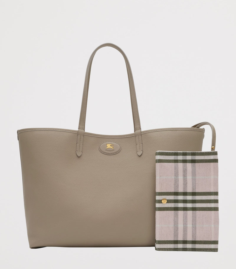 Burberry medium reversible leather tote bag - British product