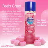 Skins Bubblegum water based lubricant 130ml, UK version