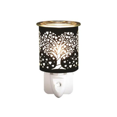 Superdrug Aroma Heart Tree Electric Plug In Wax Melter 13cm Black- Buy online at McGrocer