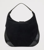 Jimmy Choo Bar large suede shoulder bag, UK version