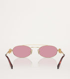 Miu Miu metal oval sunglasses - British product