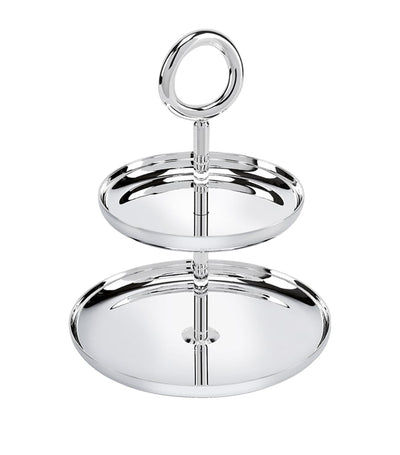 Support à dessert plaqué argent Christofle Vertigo Harrods - Acheter en ligne chez McGrocer