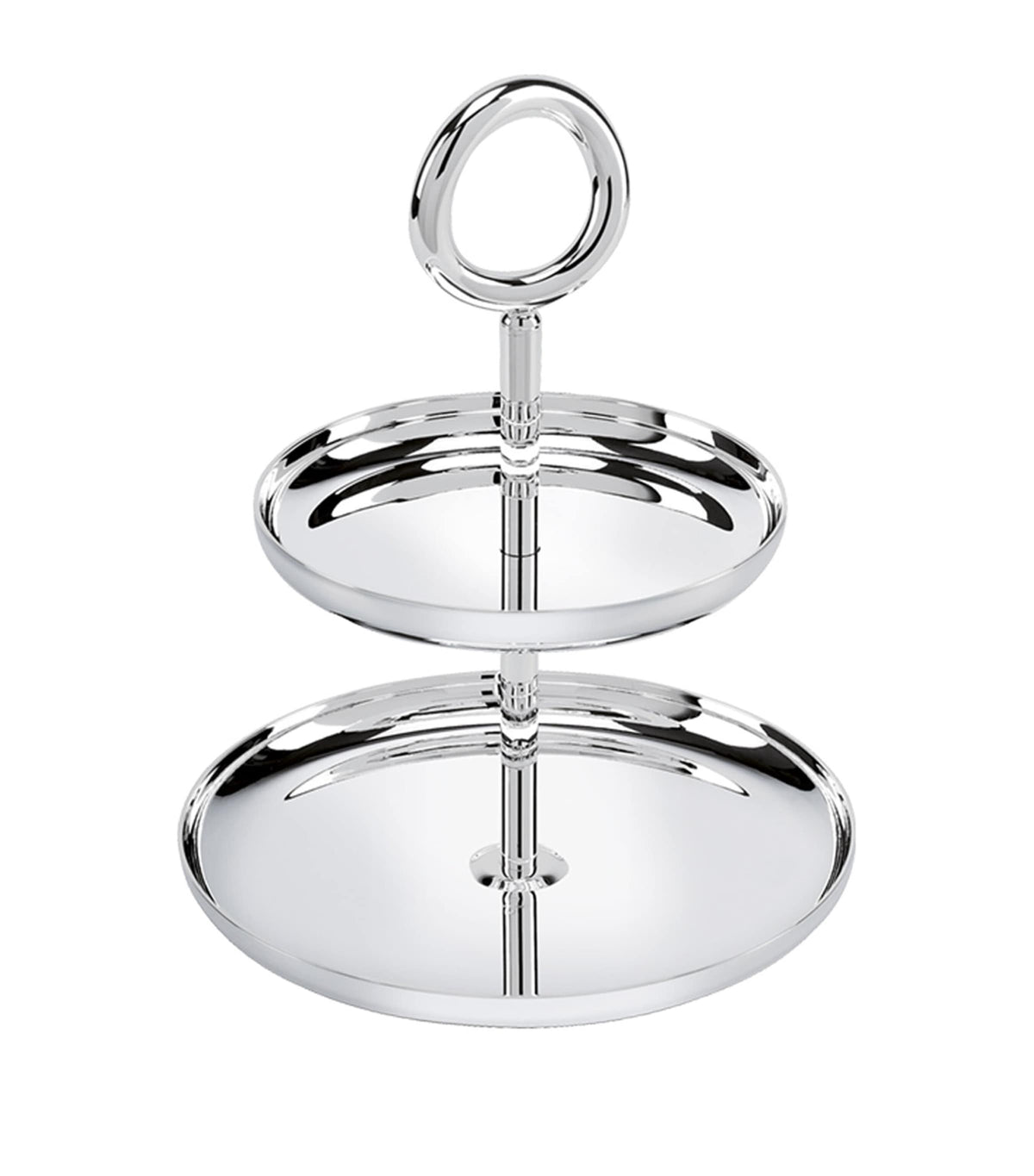 Christofle Vertigo silver-plated dessert stand - British product