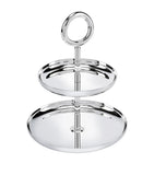 Christofle Vertigo silver-plated dessert stand - British product