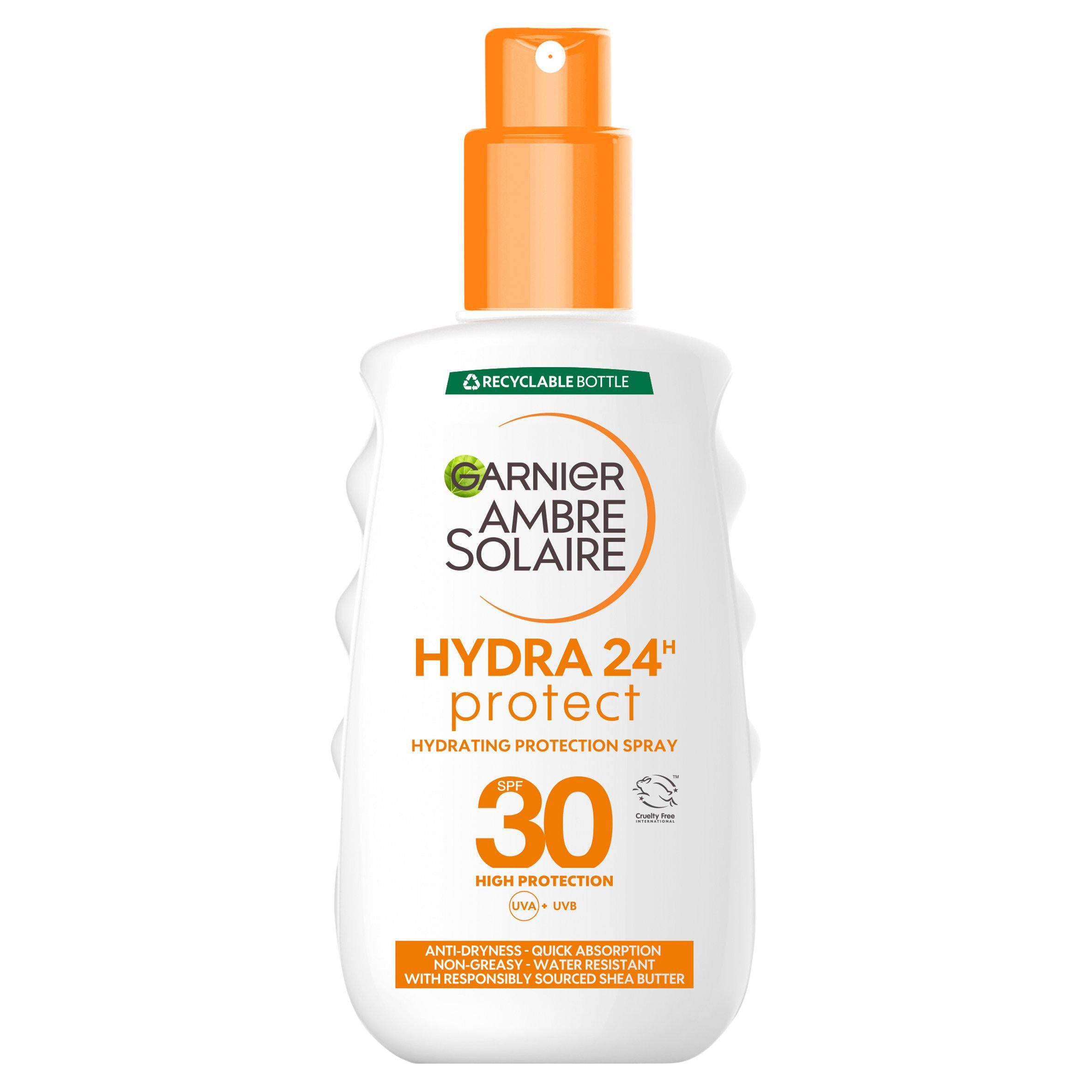 Ambre Solaire Ultra-hydrating Sun Cream Spray SPF30 200ml GOODS Sainsburys   