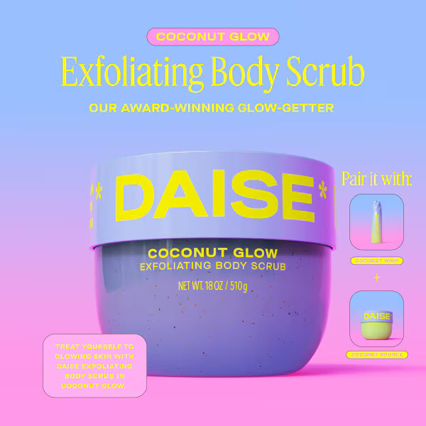 Daise Coconut Exfoliating Body Scrub 510g - British product