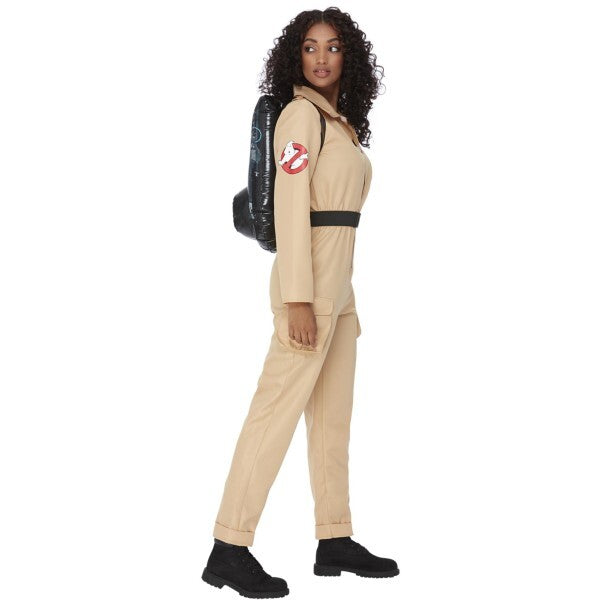 Smiffys Ghostbusters ladies costume jumpsuit inflatable backpack - British product