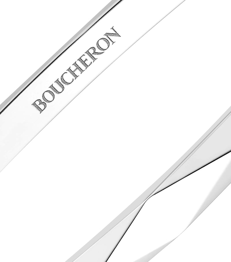 Boucheron White Gold Facette bracelet, imported from the UK