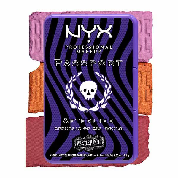 DNR Beetlejuice Afterlife Cheek Palette Mini - British product