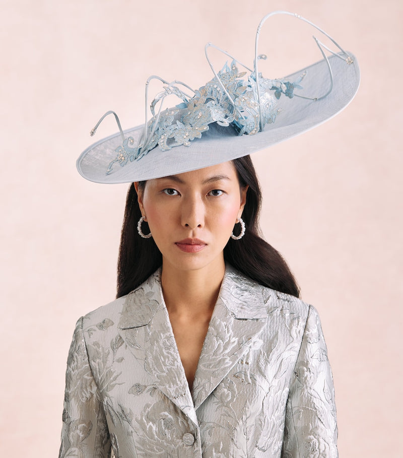 Vivien Sheriff appliqué equestrian hat, UK version