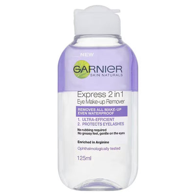 Garnier Skin Naturals 2 i 1 Øyesminkefjerner 125ml